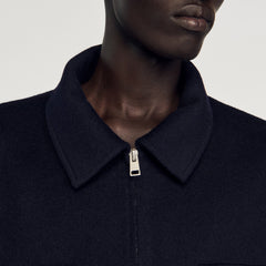 Sandro Men Zipped overshirt