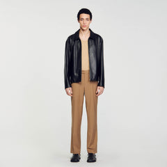 Sandro Men Lambskin jacket