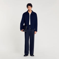 Sandro Men Double-faced wool jacket