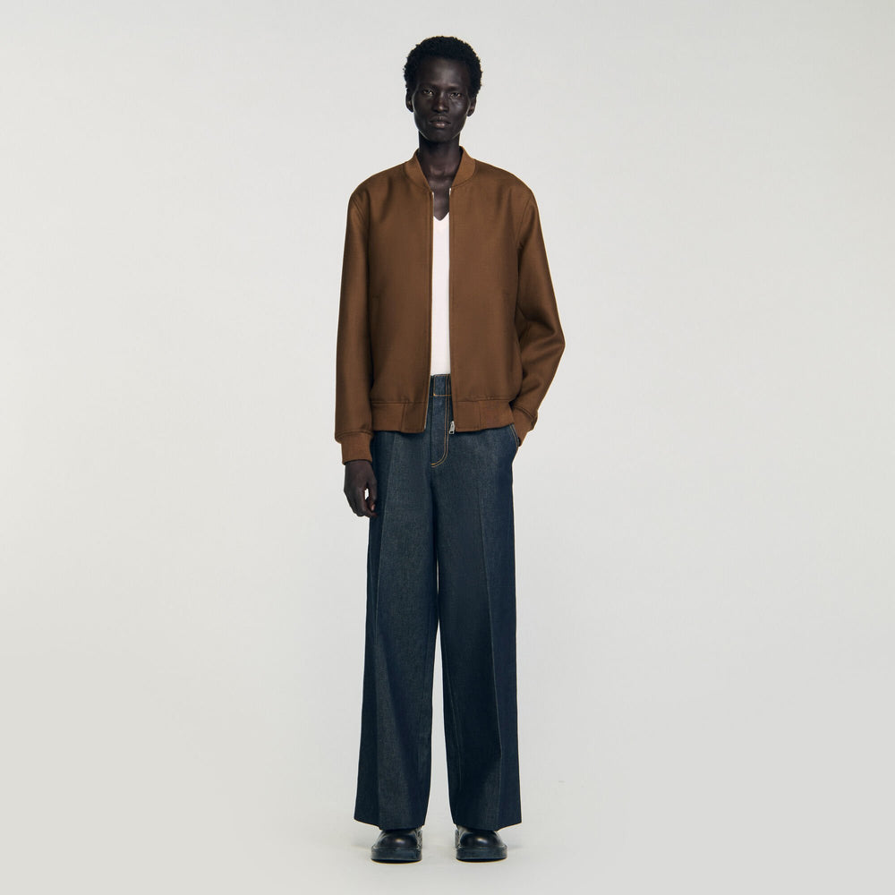 Sandro Men Zip-up jacket