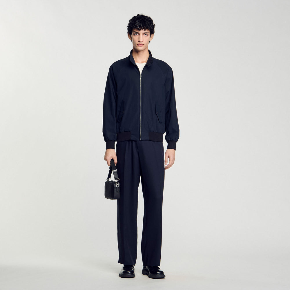 Sandro Men High-neck jacket
