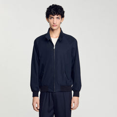Sandro Men High-neck jacket