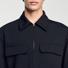 Sandro Men Zip-up jacket