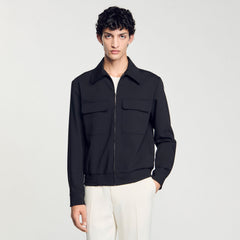 Sandro Men Zip-up jacket