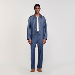Sandro Men Chambray jacket