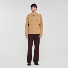 Sandro Men Zip-up pocket jacket