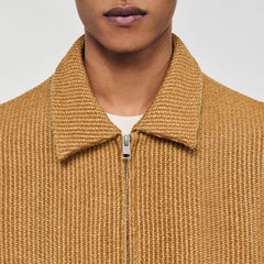 Sandro Men Woven raffia jacket