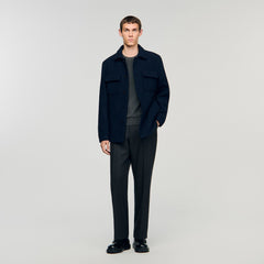 Sandro Men Wool overshirt