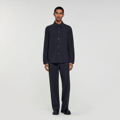 Sandro Men Long-sleeved jersey shirt