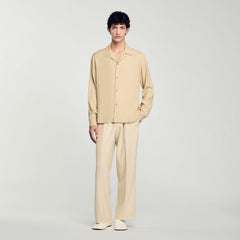 Sandro Men Flowy shirt
