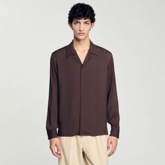 Sandro Men Flowy shirt