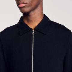 Sandro Men Pleated shirt
