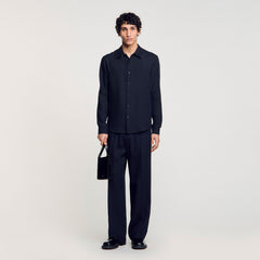 Sandro Men Linen shirt