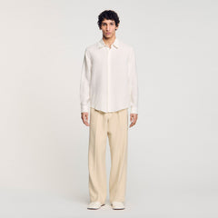 Sandro Men Linen shirt