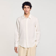 Sandro Men Linen shirt