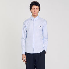 Sandro Men Cross patch shirt