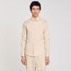 Sandro Men Plain shirt