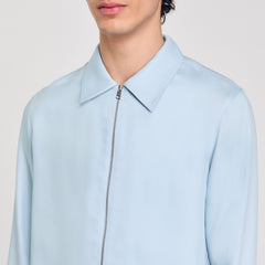 Sandro Men Zip-up shirt