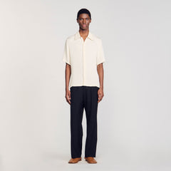 Sandro Men Crinkled shirt