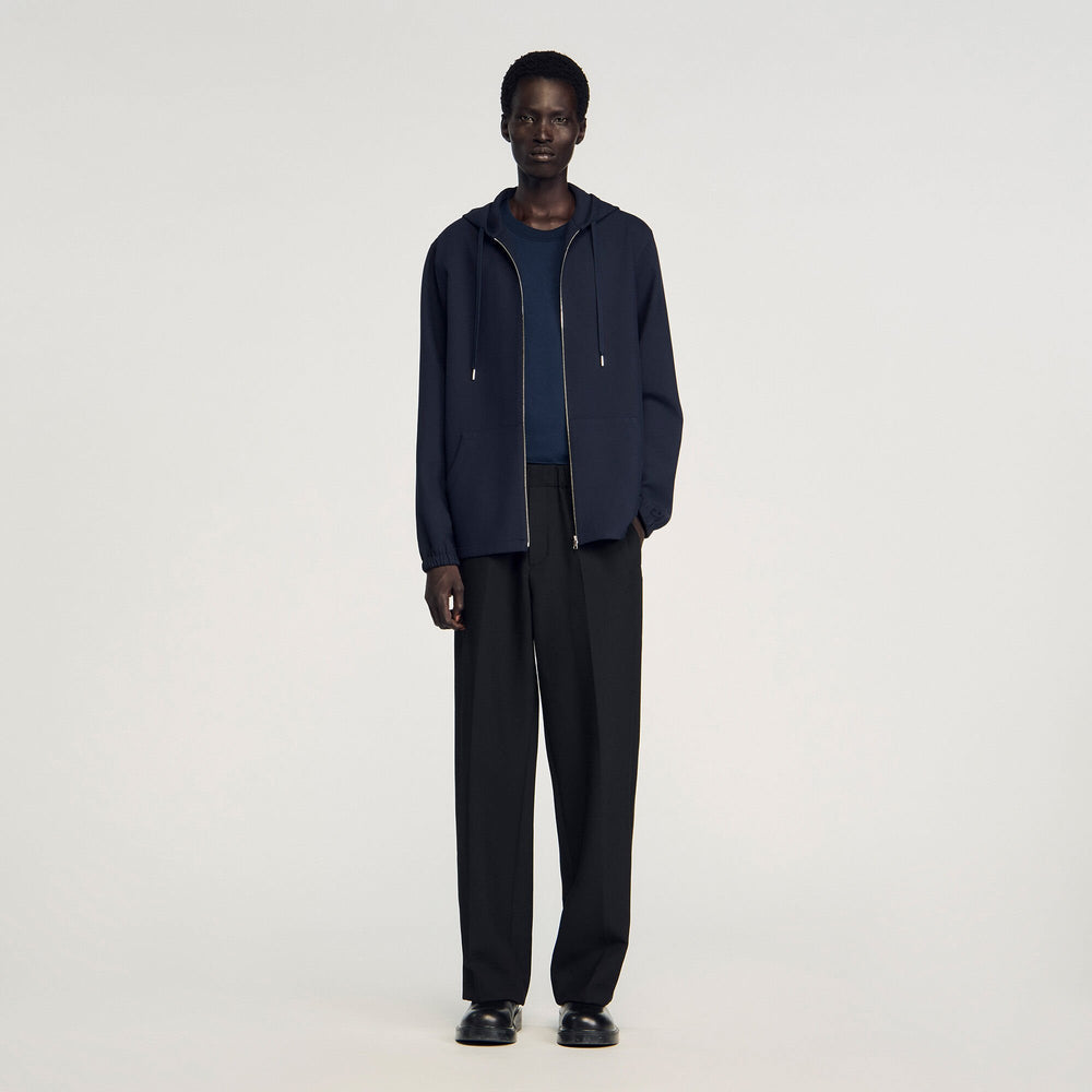 Sandro Men Hooded shirt
