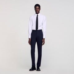 Sandro Men Classic wool suit pants