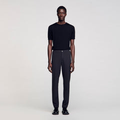 Sandro Men Jersey trousers