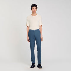 Sandro Men Jersey trousers