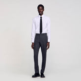 Sandro Men Wool suit trousers