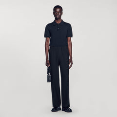 Sandro Men Wide-leg trousers