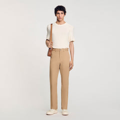 Sandro Men Straight-leg chinos