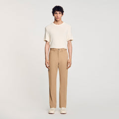 Sandro Men Straight-leg chinos