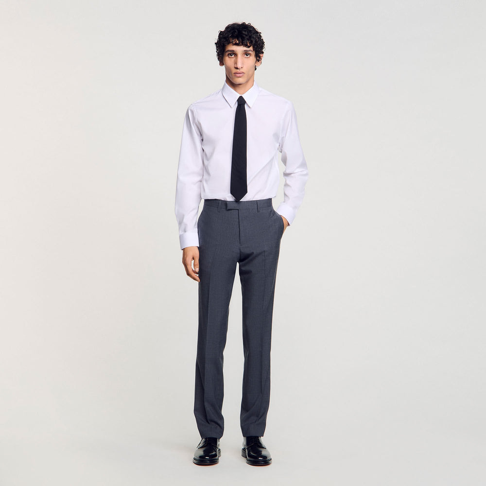 Sandro Men Wool suit trousers