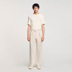 Sandro Men Wide-leg trousers with creases