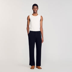 Sandro Men Pleated trousers