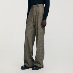 Sandro Men Wide-leg suit trousers