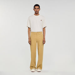 Sandro Men Wide-leg cotton trousers