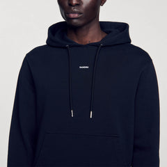 Sandro Men Embroidered hoodie