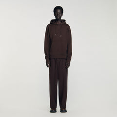 Sandro Men Logo hoodie