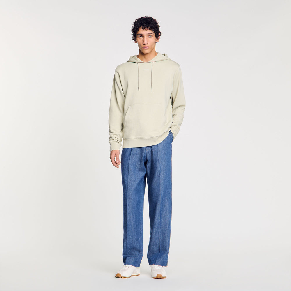 Sandro Men Logo hoodie