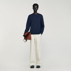 Sandro Men Logo sweatshirt