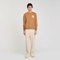 Sandro Men Sweatshirt with flower patch