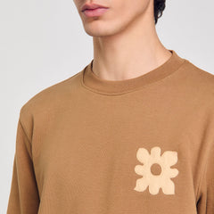 Sandro Men Sweatshirt with flower patch