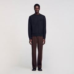 Sandro Men Patch sweatshirt