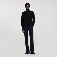 Sandro Men Turtleneck wool sweater
