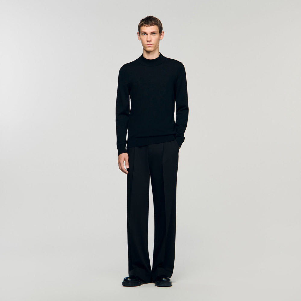 Sandro Men Mock neck sweater
