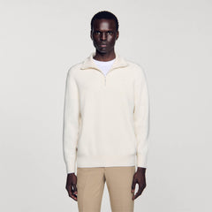 Sandro Men Half-Zip sweater