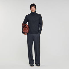 Sandro Men Wool and cashmere turtleneck