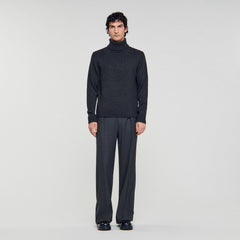 Sandro Men Wool and cashmere turtleneck