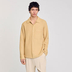 Sandro Men Oversized knit shirt