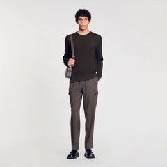 Sandro Men Textured knit sweater